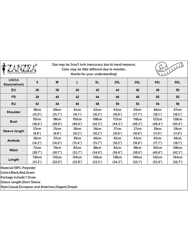 ZANZEA Summer Midi Dress Women A-Line Party Vestidos 2025 Elegant Office Work Satin Silk Sundress Casual Solid Short Sleeve Robe